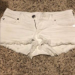 True Religion jean shorts